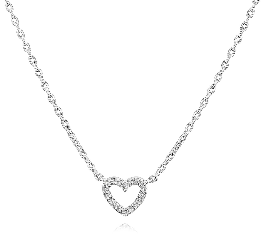 Stainless Steel "Hearts" Necklace