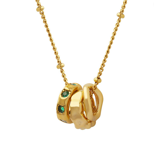 18k Gold-Plated Stainless Steel Necklace